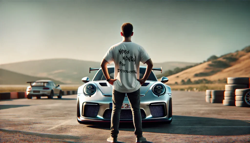 need money for porsche